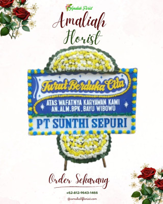 Papan Bunga Duka di Manjahlega