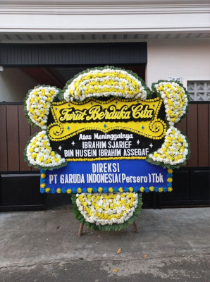 Papan Bunga Duka di Manjahlega